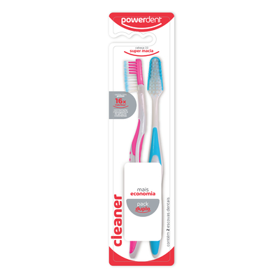 imagem do produto Escova Dental Cleaner PACK com 2 unidades