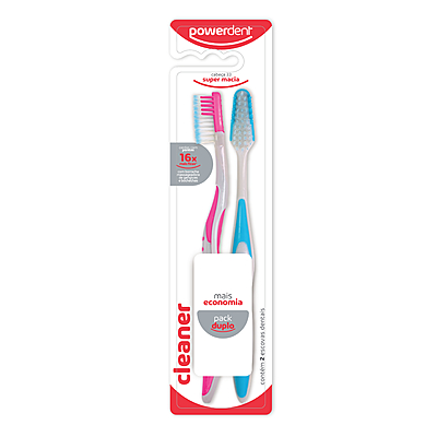 imagem do produto Escova Dental Cleaner PACK com 2 unidades