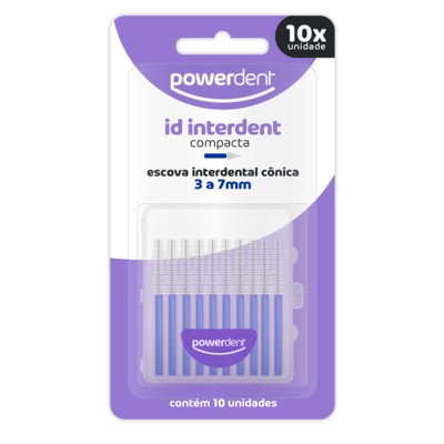 imagem do produto Escova Dental ID Cnica (3 a 7mm Azul)