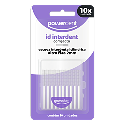 imagem de Escova Dental ID Ultra Fina (2mm Branca)