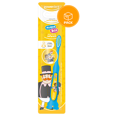 imagem do produto Escova Dental Mundo Bita com Protetor de Cerdas