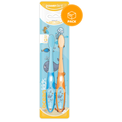 imagem do produto Escova Dental Ocean Kids PACK com 2 unidades