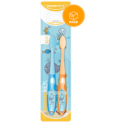 imagem do produto Escova Dental Ocean Kids PACK com 2 unidades