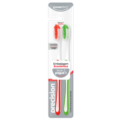 imagem do produto Escova Dental Pack Precision L2P1 - Mdia