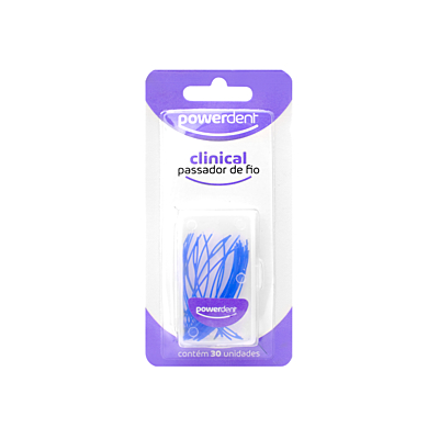 imagem do produto Fio Dental Clinical Passador de Fio com 30 unidades