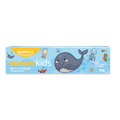 imagem do produto Gel Dental com Flor Ocean Kids - 50g Tutti Frutti
