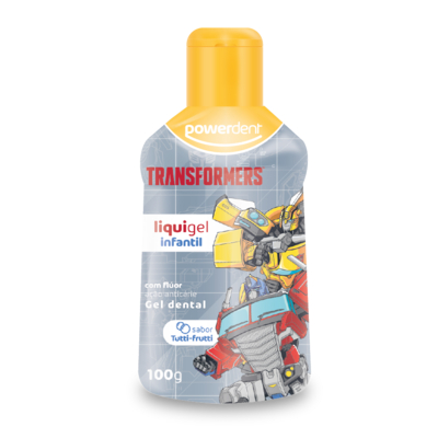 imagem do produto Gel Dental LiquiFresh 100g - TRANSFORMERS