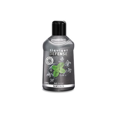 imagem do produto Gel Dental LiquiGel Defense 100g (ICE BLACK) PRETO