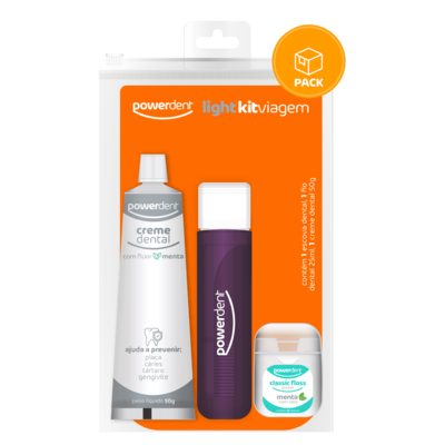 imagem do produto Kit Viagem Light (Esc + Fio 25m + Crme 50g)