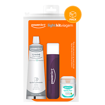imagem do produto Kit Viagem Light (Esc + Fio 25m + Crme 50g)